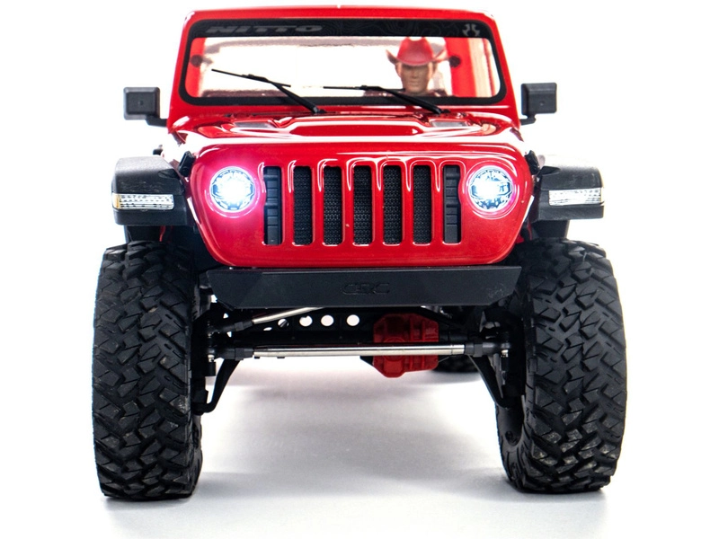 RC auto Axial SCX10 III Jeep JT Gladiator 4WD 1:10 RTR, červené