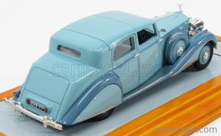 Ilario-model Rolls royce Piii 3cp200 Sedanca De Ville Hooper 1938 1:43 2 Tóny Modré