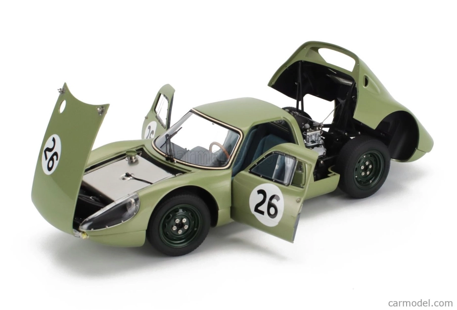 Cmc Porsche 904 Carrera Gts Ch.904-025 N 26 Silverstone International Grand Touring 1964 Innes Ireland 1:18 Zelená
