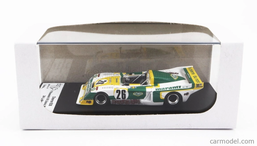 Trofeu Chevron B36 2.0l S4 Team Societe Racing N 26 24h Le Mans 1979 P.rousselot - M.dubois - M.menant 1:43 Bílá Zelená Žlutá