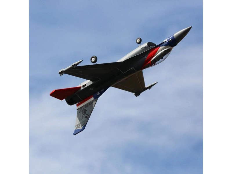 E-flite F-16 Falcon 0.7m SAFE Select BNF Basic