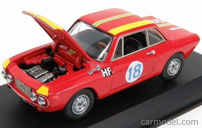 Best-model Lancia Fulvia Coupe 1.3 Hf N 18 1:43, červená