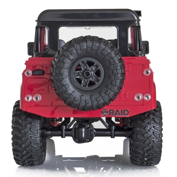 FUNTEK RAID 1/12 RTR 4wd, červená barva