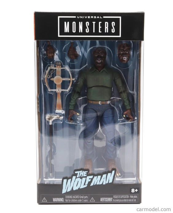 Jada Figures The Wolf Man - L'oumo Lupo - Cm. 15.5 1:8 Různé