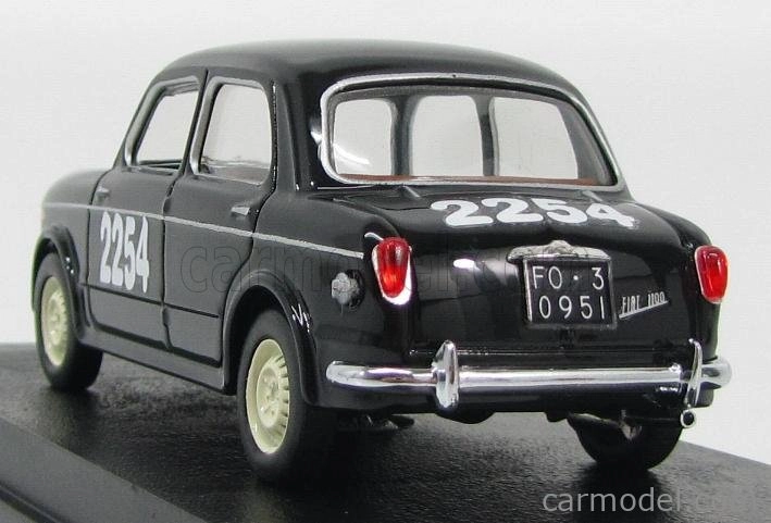 Rio-models Fiat 1100/103 N 2254 Mille Miglia 1955 O.morelli 1:43 Black