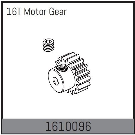 Pinion 16T for 380 Motor