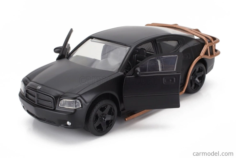Jada Dodge Dom's Toretto Charger Srt8 2006 - Rýchlo a zbesilo 1:32 Matná čierna zlatá