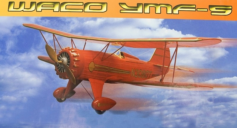 Waco YMF-5 889mm laser. vyrezávaný