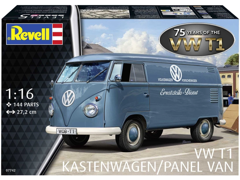 Revell Volkswagen T1 Panel Van 75. výročie (1:16)