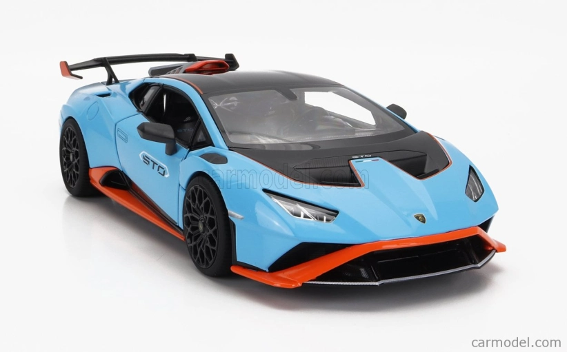 Rastar Lamborghini Huracan Sto Lp640-2 2021 1:18 svetlo modrá oranžová