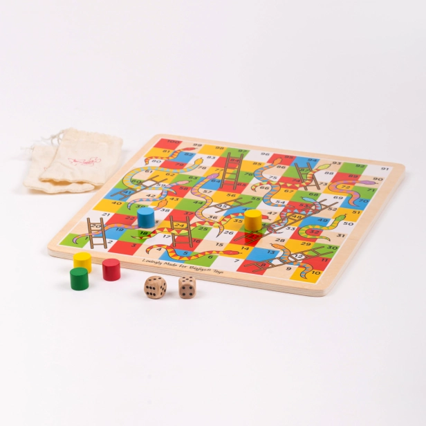 Bigjigs Toys Hady a rebríky 2 - poškodený obal