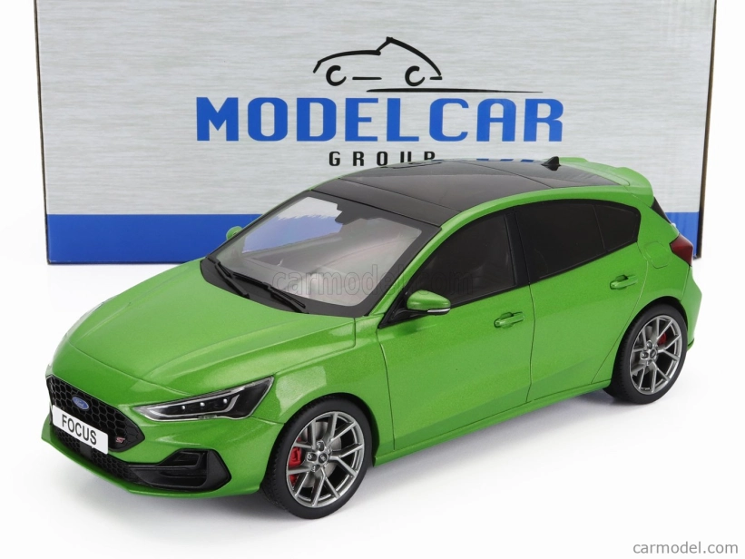 Mcg Ford england Focus St 2022 1:18 Green Met