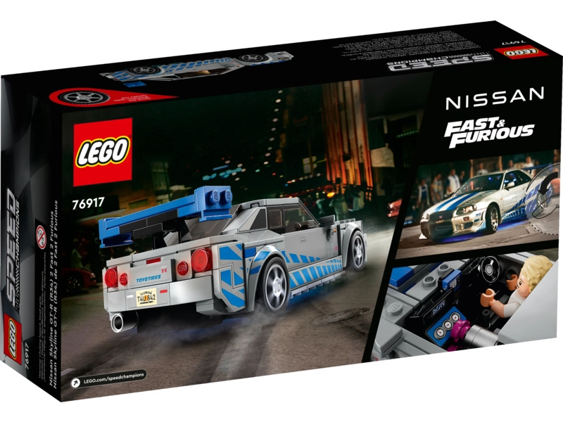 LEGO Speed Champions - 2 Fast 2 Furious Nissan Skyline GT-R