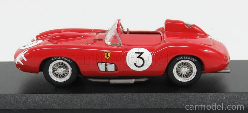 Art-model Ferrari 335s Spider Ch.0674 N 3 Sweden Gp 1957 Hawthorn - Musso 1:43 Red