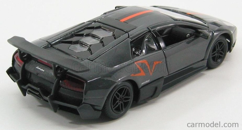 Bburago Lamborghini Murciélago LP 670-4 SV 1:24 China LE sivá metalíza