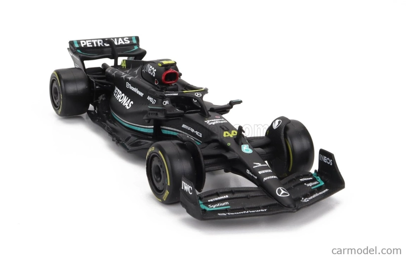Bburago Mercedes gp F1 W14 Team Mercedes-amg Petronas F1 N 44 1:43, čierna