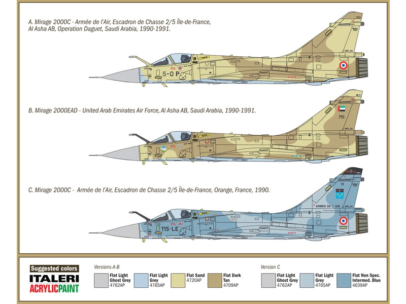 Italeri Mirage 2000 (1:72)