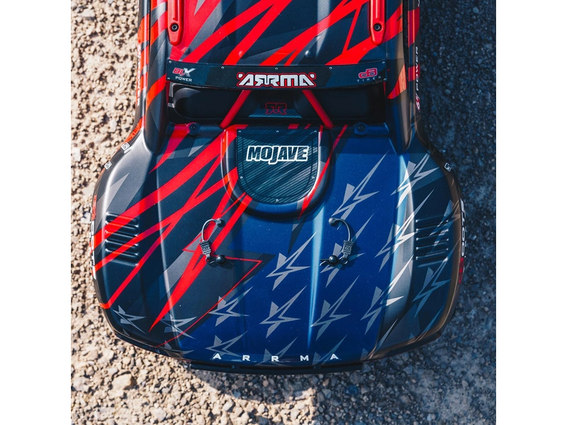 RC auto Arrma Mojave 6S BLX 1:7 4WD RTR, červená