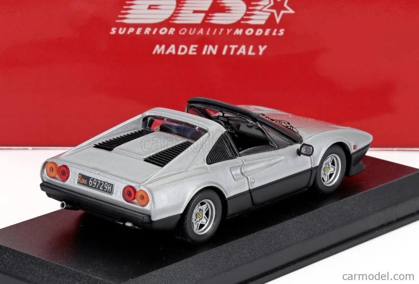 Najlepší model Ferrari 308 Gts 1982 - Osobné auto Alberta Mantovaniho 1:43 Silver