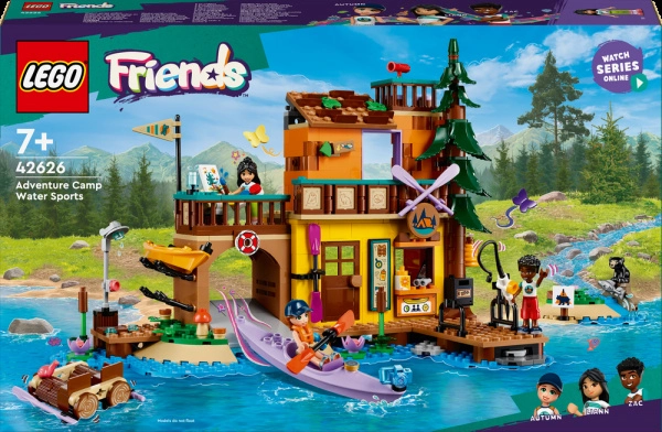 LEGO Friends - Dobrodružný tábor s vodnými športmi