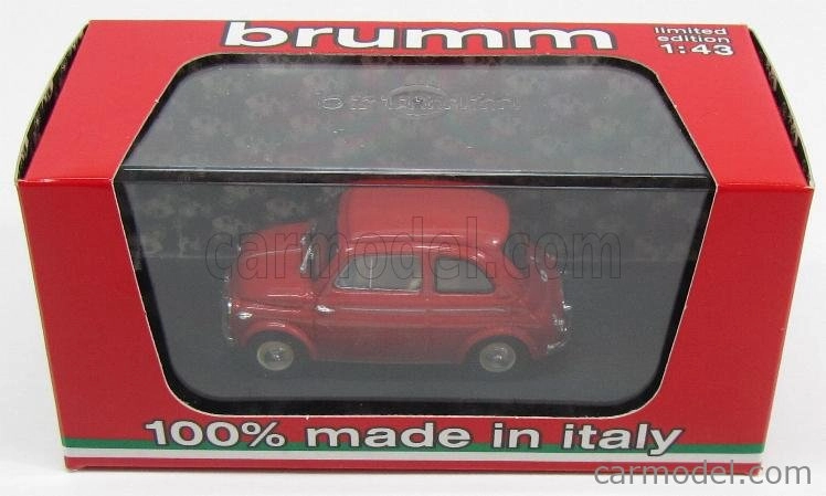 Brumm Steyr-puch 500d 1959 1:43 Rosso Corallo - červená