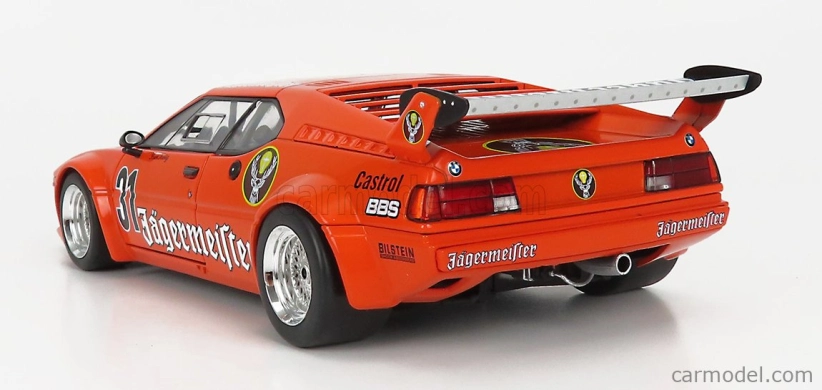 Werk83 BMW M1 Procar (e26) Team Jagermeister N 31 Drt Nurburgring 1982 Kurt Konig 1:18 Oranžová
