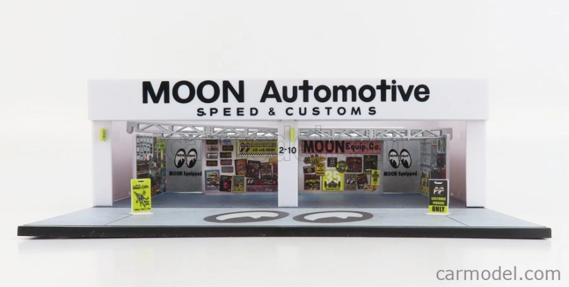 Tarmac Accessories Diorama Moon Automotive Speed & Custom Garage Officina 1:64 /