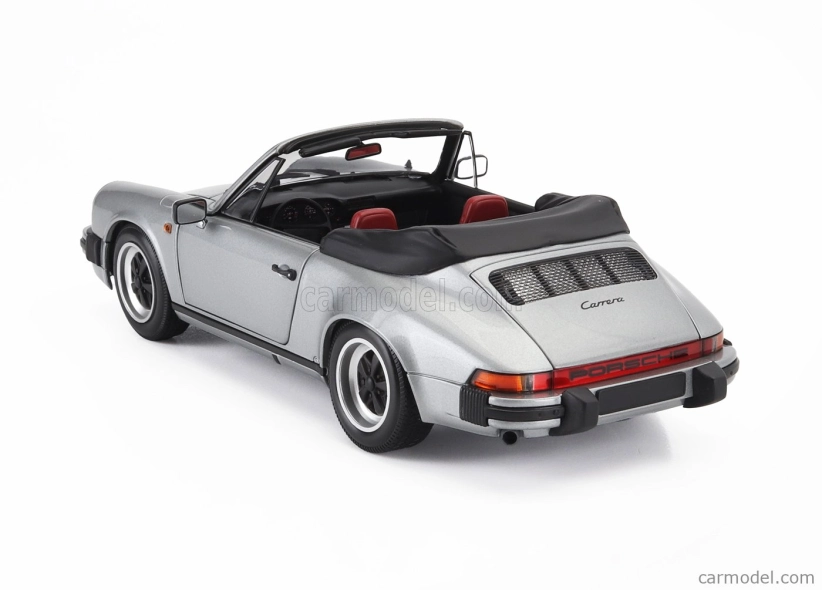 Minichamps Porsche 911 3.2 Carrera Cabriolet 1983 1:18 Grey Met