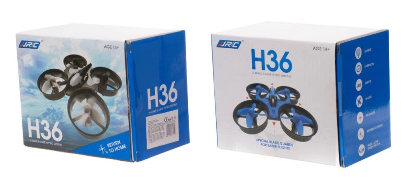 RC dron JJRC H36 mini, modrá
