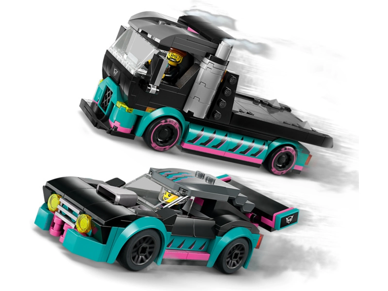 LEGO City - Nákladné auto s pretekárskym autom