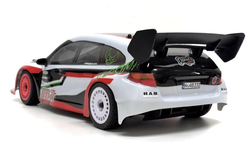 Absima On Road STi-X 1:10 4WD RTR + zdarma batéria NiMH 7,2 V 2000 mAh