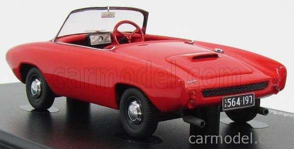 Autocult Lightbum Zeta Sports Roadster Spider 1963 1:43 Red