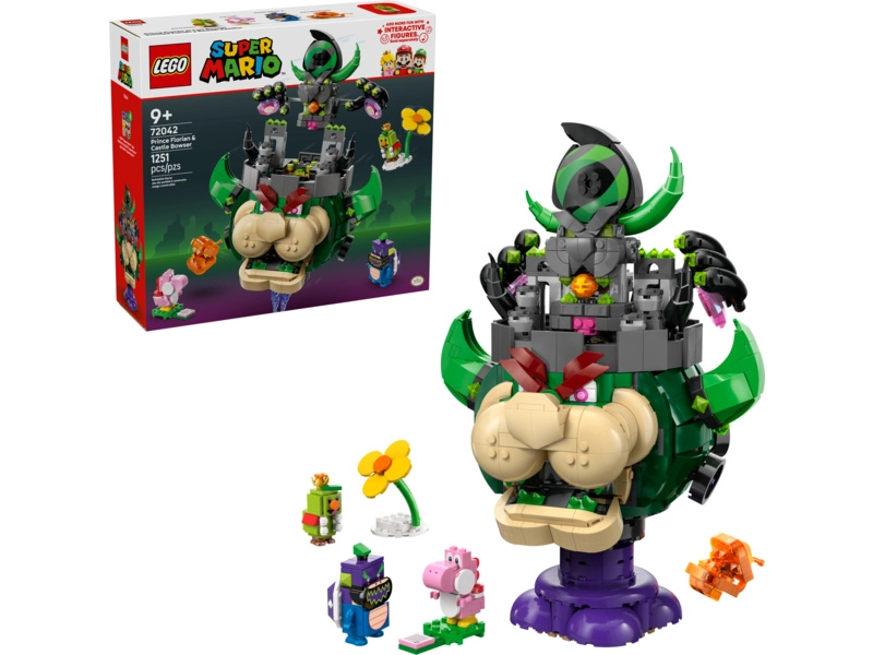 LEGO Super Mario - Princ Florian a hrad Bowser