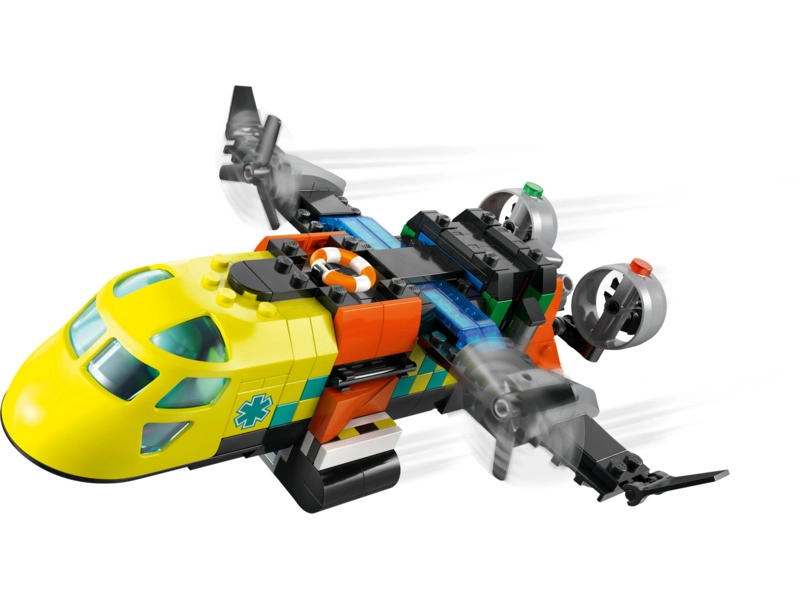 LEGO City - Remix: Lietadlo, servisné vozidlo a vznášadlo
