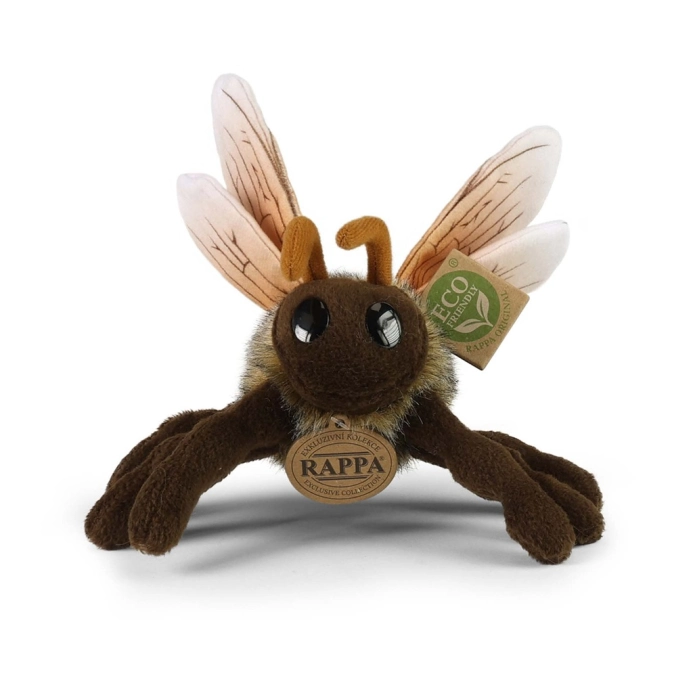 Rappa Plyšová včela 18 cm ECO-FRIENDLY