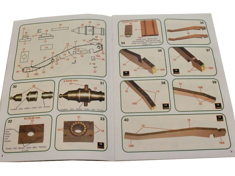 Mantua Model Toskánský kanón 1:17 kit