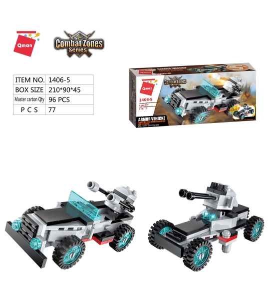 Lietadlový transportér Qman 1406-5 Obrnené vozidlo 2v1