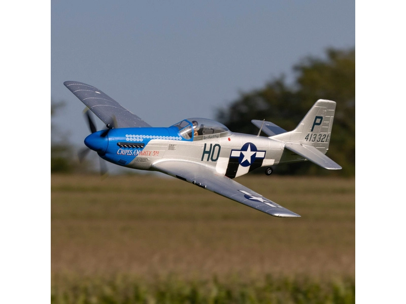 RC letadlo E-flite P-51D Mustang 1.2m PNP