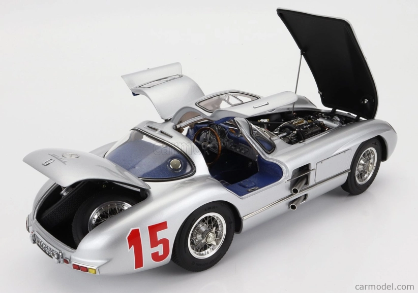 Cmc Mercedes Benz 300 Slr Uhlenhaut Coupe N 15 Sweden Gp 1955 1:18 Strieborná