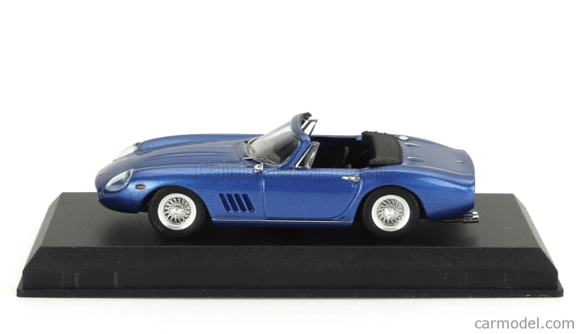 Best-model Ferrari 275 Gtb/4s S/n.10453 Nart Spider Open 1967 - Personal Car Steve Mcqueen 1:43 Blue Met
