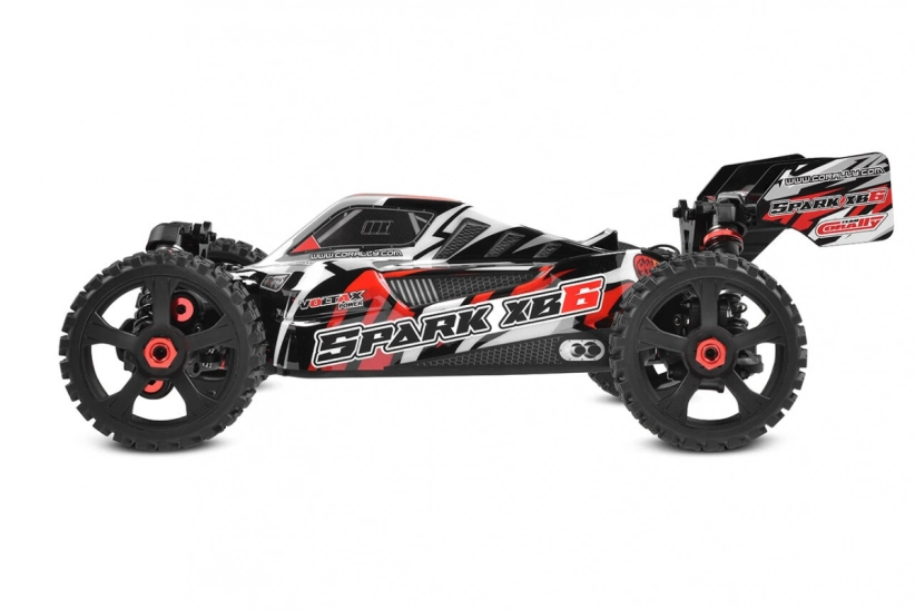 SPARK XB-6S – BUGGY 4WD – RTR, červená