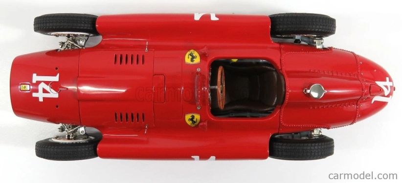 Cmc Ferrari F1 D50 Short Nose N 14 French Gp 1956 Collins 1:18 červená