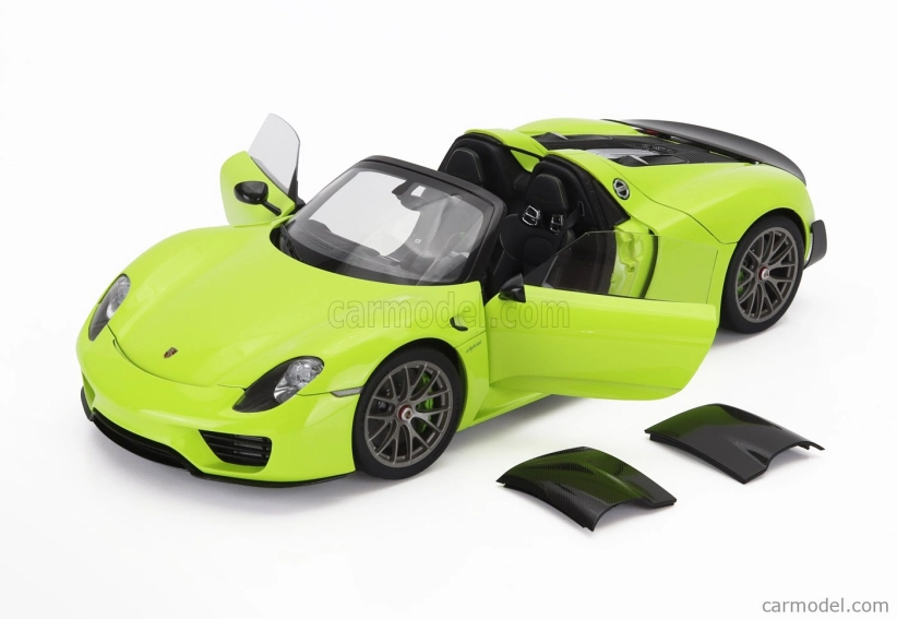 Autoart Porsche 918 Spyder Weissach Package 2013 1:18 Acide Green