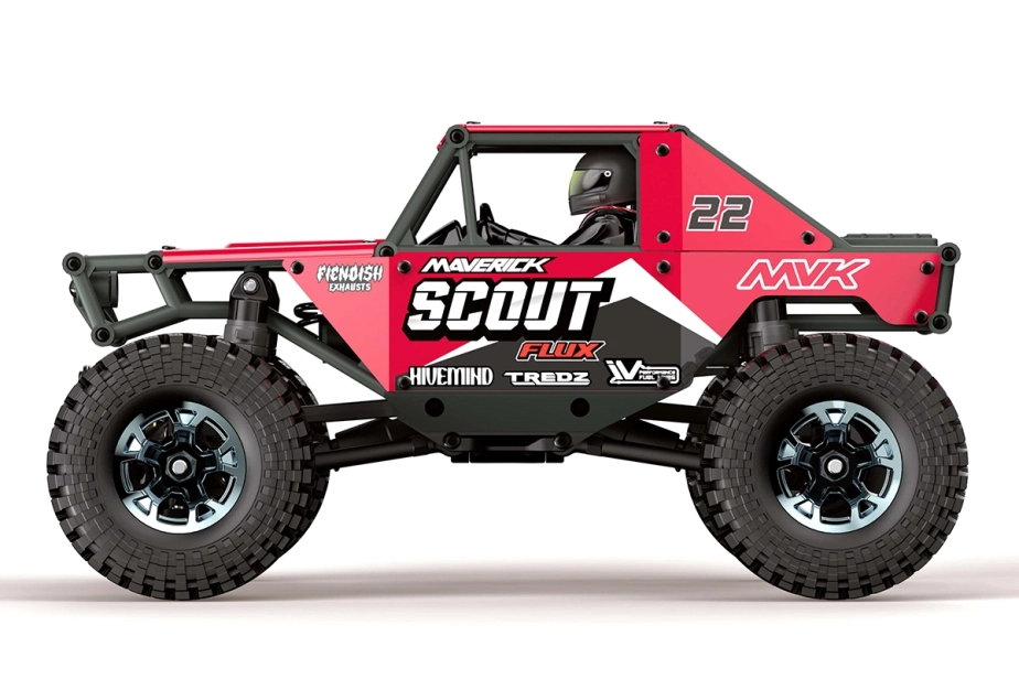 Scout-24 Flux Rock Crawler 1:24 – červený