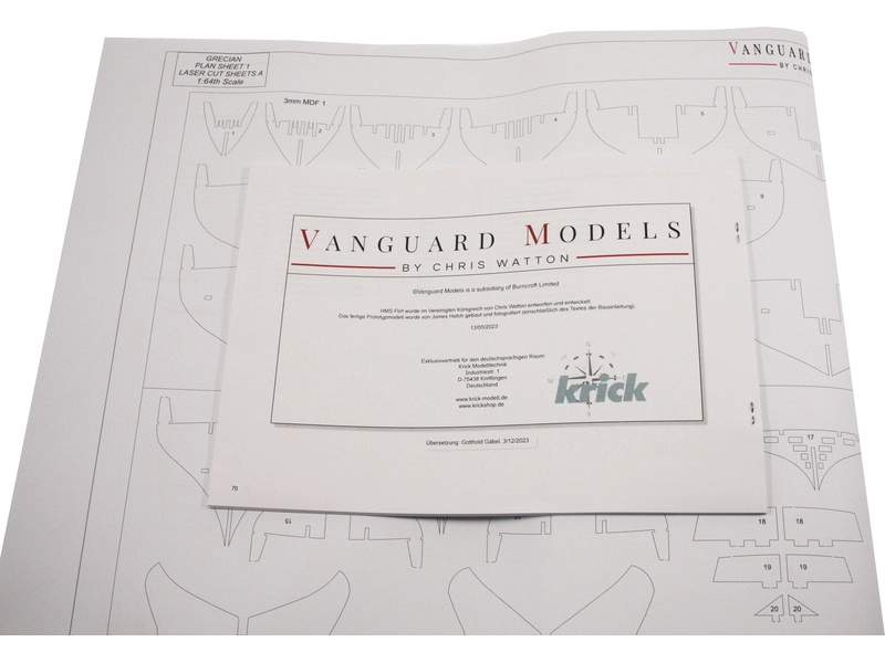 Vanguard Models Grecian US Baltimore 1813 1:64