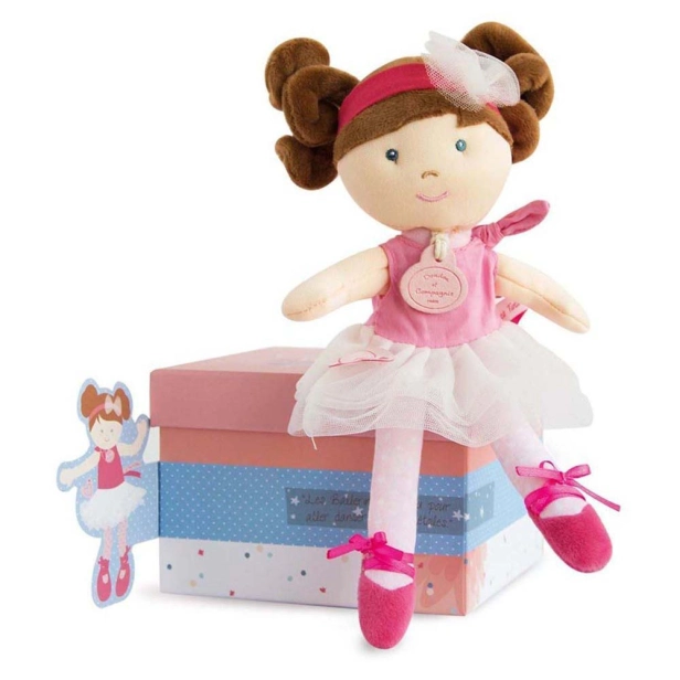Doudou Julijou Panenka mini baletka "Les Tutus" 23 cm