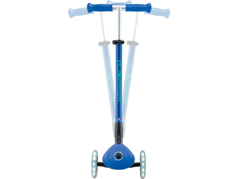 Globber - Koloběžka Primo Plus Lights V2 skládací Blue/Emerald Green