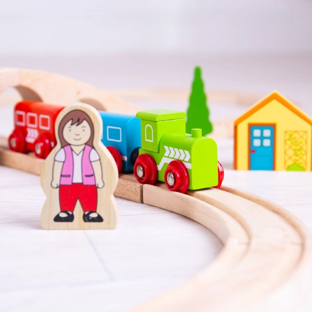 Bigjigs Rail Drevená vlaková dráha osmička