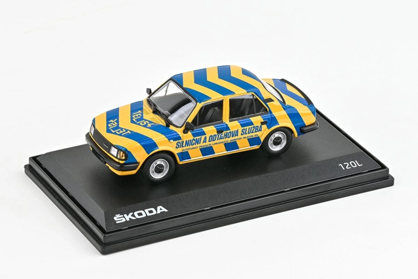 Abrex Škoda 120L (1984) 1:43 - Silniční a Odtahová Služba