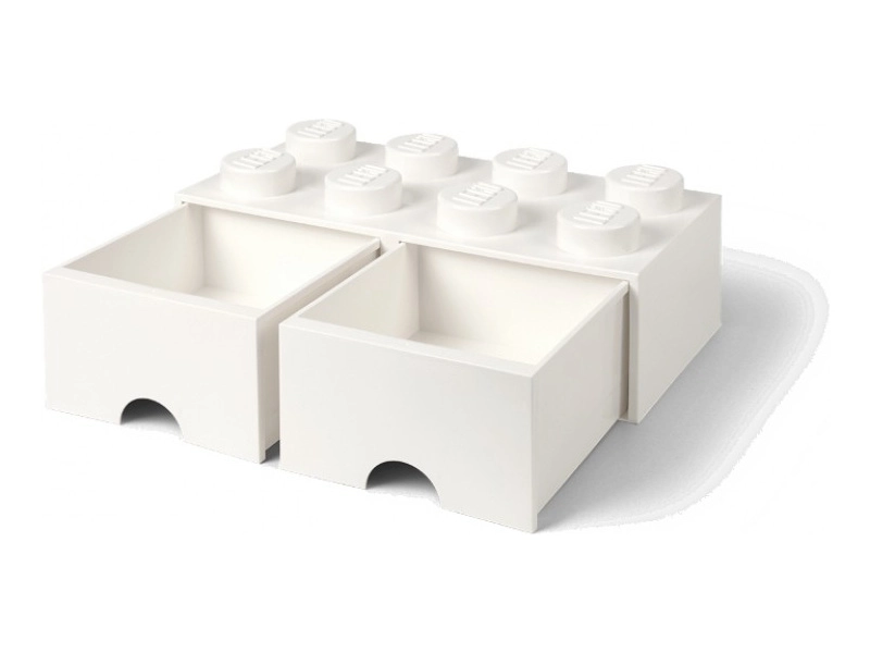LEGO úložný box s šuplíky 250x500x180mm - modrý